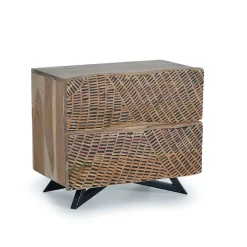 Best Design Nachtkommode aus Massivholz - Merlan Kommoden