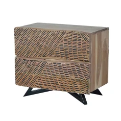 Best Design Nachtkommode aus Massivholz - Merlan Kommoden