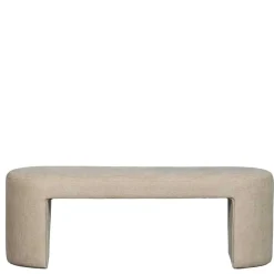Best Design Polsterbank in Beige Chenille - Settings Sitzbank