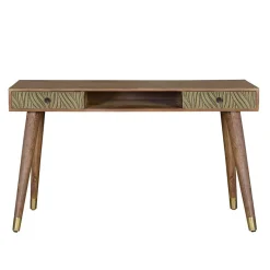 Sale Design Schreibtisch aus Mangoholz und Metall - Filurina Tische