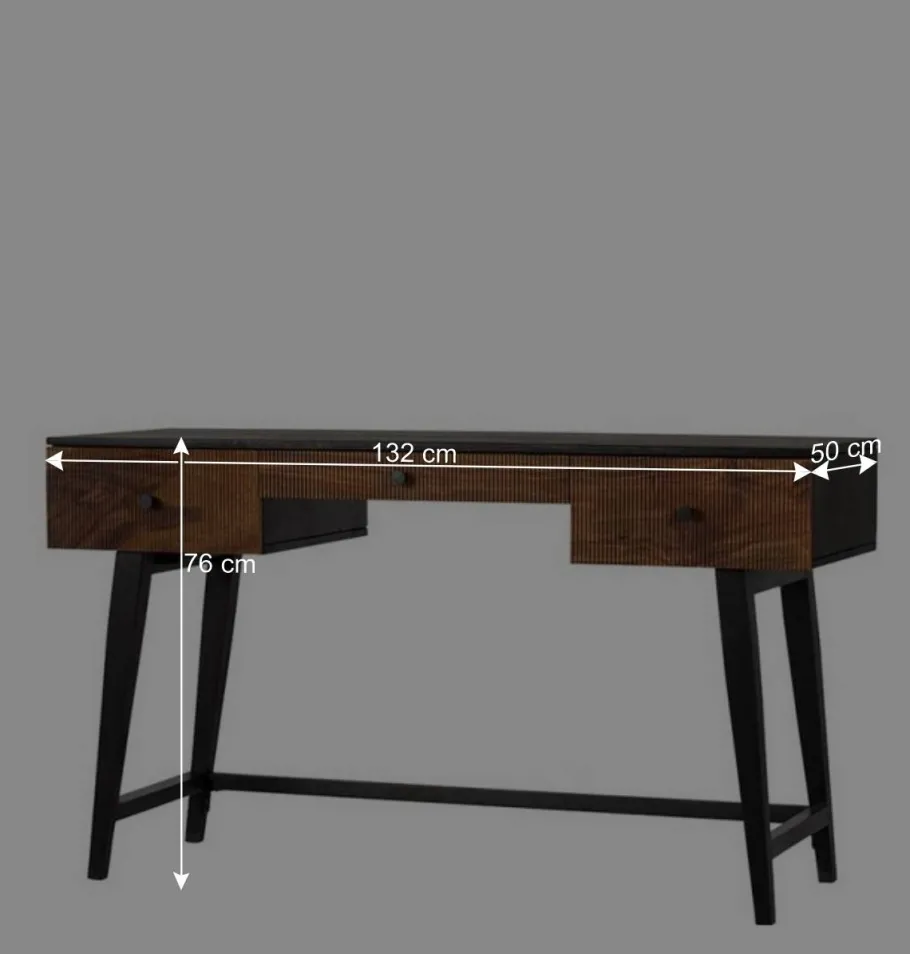 Online Design Schreibtisch aus Mangoholz und Palisander - Ondarroa Tische