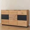 Best Design Sideboard aus Eiche und Glas - Masicuri Sideboards