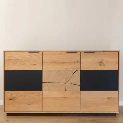 Best Design Sideboard aus Eiche und Glas - Masicuri Sideboards