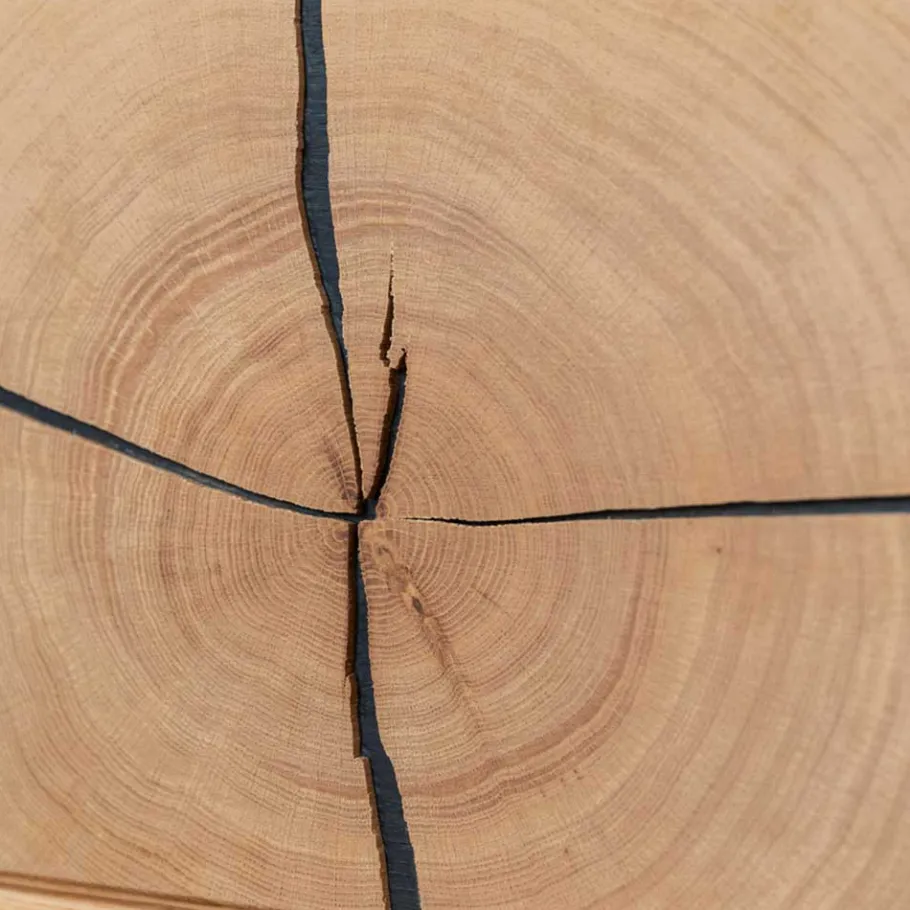 Best Design Sideboard aus Eiche und Glas - Masicuri Sideboards