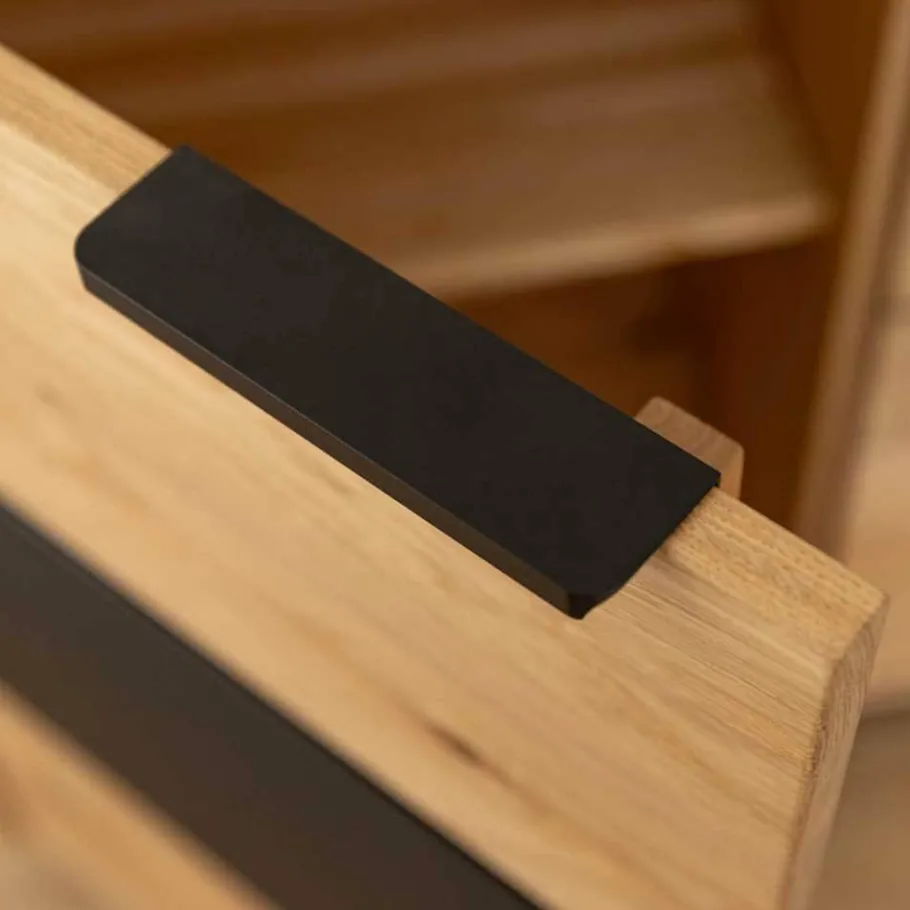 Best Design Sideboard aus Eiche und Glas - Masicuri Sideboards