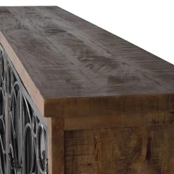 Best Design Sideboard mit vier Glas Metalltüren - Everton Sideboards