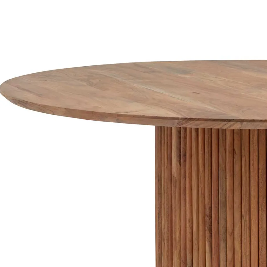 Best Design Säulentisch aus Akazie Massivholz - Vespania Tische