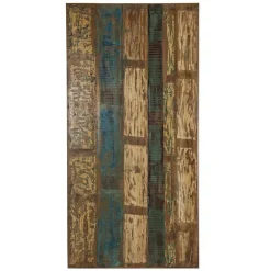 New Design Tisch mit bunter Altholzplatte Shabby - Enyi Tische