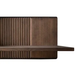 Clearance Design Wandboard in Braun geölt - Malawi Regale