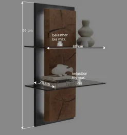 Best Design Wandregal mit Beleuchtung - Drinidad Regale