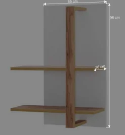 Design Wohnkombination mit Licht - Caldri (dreiteilig) Wohnwände