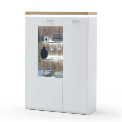 Design Wohnkombination mit Licht - Caldri (dreiteilig) Wohnwände