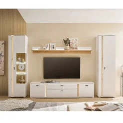 Online Design Wohnwand Möbelset - Racelyn (vierteilig) Wohnwände