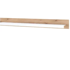 Discount Design Wohnwand Set in Mattweiß - Adejano (dreiteilig) Wohnwände