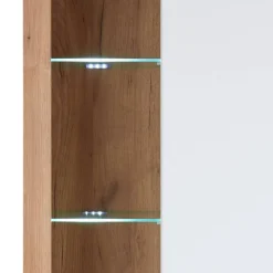 Discount Design Wohnwand Set in Mattweiß - Adejano (dreiteilig) Wohnwände