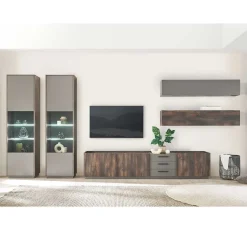 Discount Design Wohnwandmöbel Set - Mundo (fünfteilig) Wohnwände