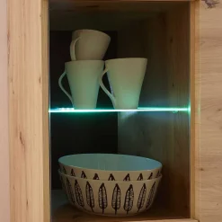 Hot Designer Wohnwand Scandi Chic - Olcian (vierteilig) Wohnwände