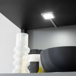 New Designer-Wohnwand Möbel in Grau - Ridona (dreiteilig) Wohnwände