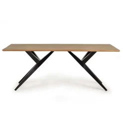 Hot Design-Esstisch mit Massivholzplatte Akazie - Annipurk Tische