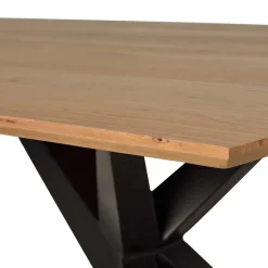 Hot Design-Esstisch mit Massivholzplatte Akazie - Annipurk Tische