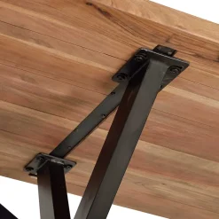 Hot Design-Esstisch mit Massivholzplatte Akazie - Annipurk Tische