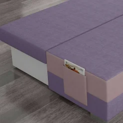 Best Design-Schlafsofa in Mauve und Altrosa - Mamboria Sofas
