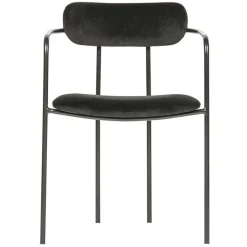 Best Designstuhl mit Armlehnen aus Samt - Viper (2er Set) Stühle