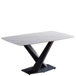 Sale Designtisch aus Sinterstein Marmor Weiß - Jonathan Tische