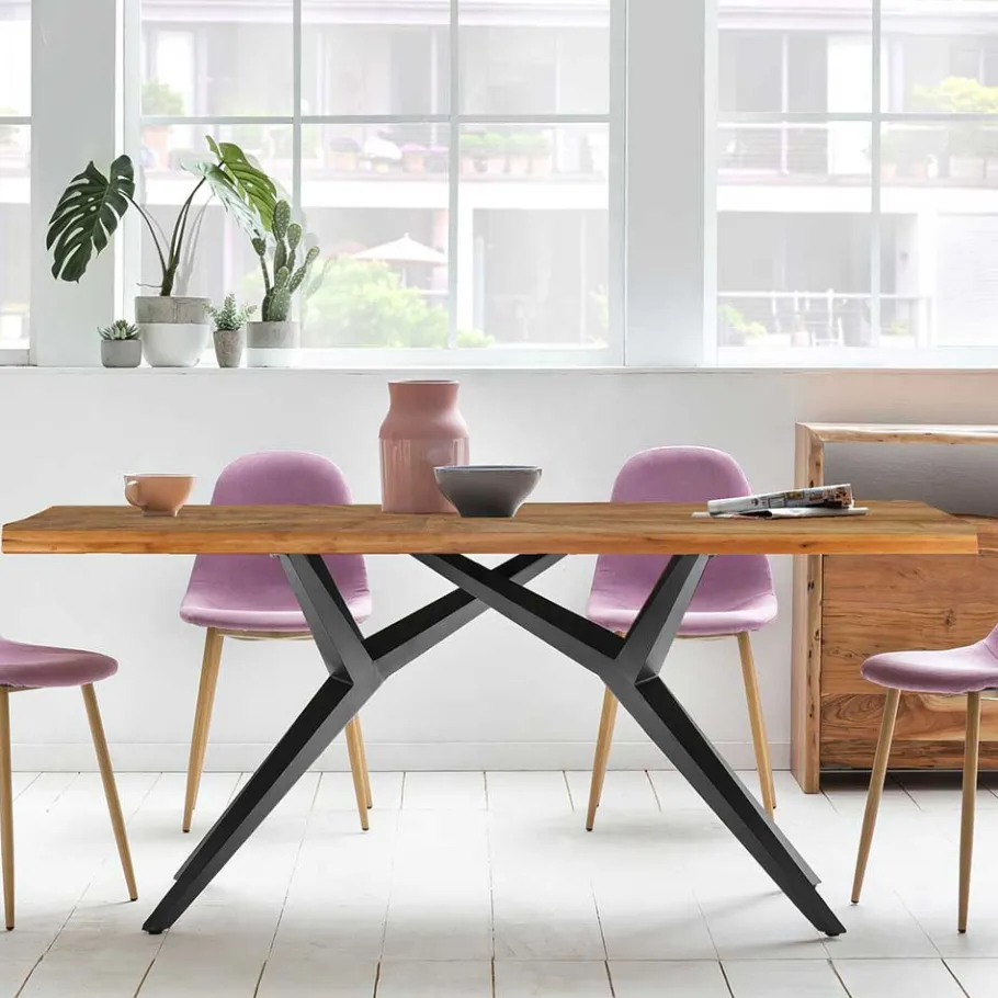 Discount Designtisch aus Teak Altholz - Marosso Tische