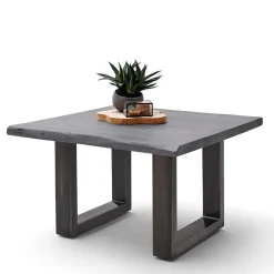 Online Design-Wohnzimmertisch mit grauer Holzplatte - Flaciona Tische