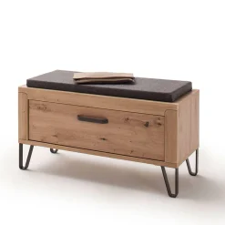 Best Dielenbank in Wildeiche Optik - Carry Sitzbank