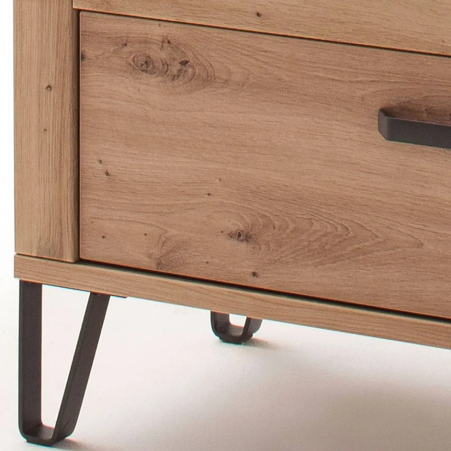 Best Dielenbank in Wildeiche Optik - Carry Sitzbank