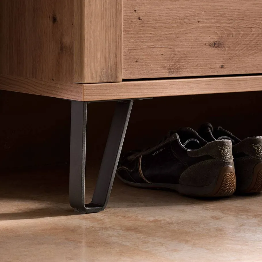 Best Dielenbank in Wildeiche Optik - Carry Sitzbank