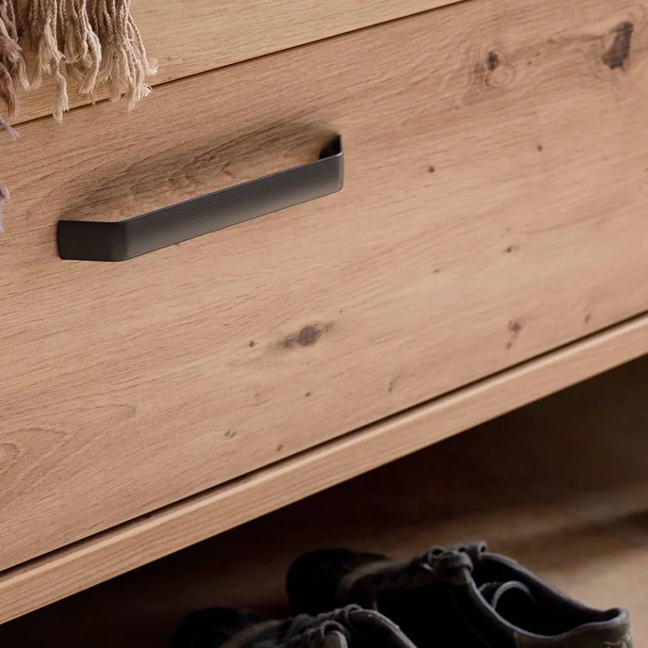 Best Dielenbank in Wildeiche Optik - Carry Sitzbank