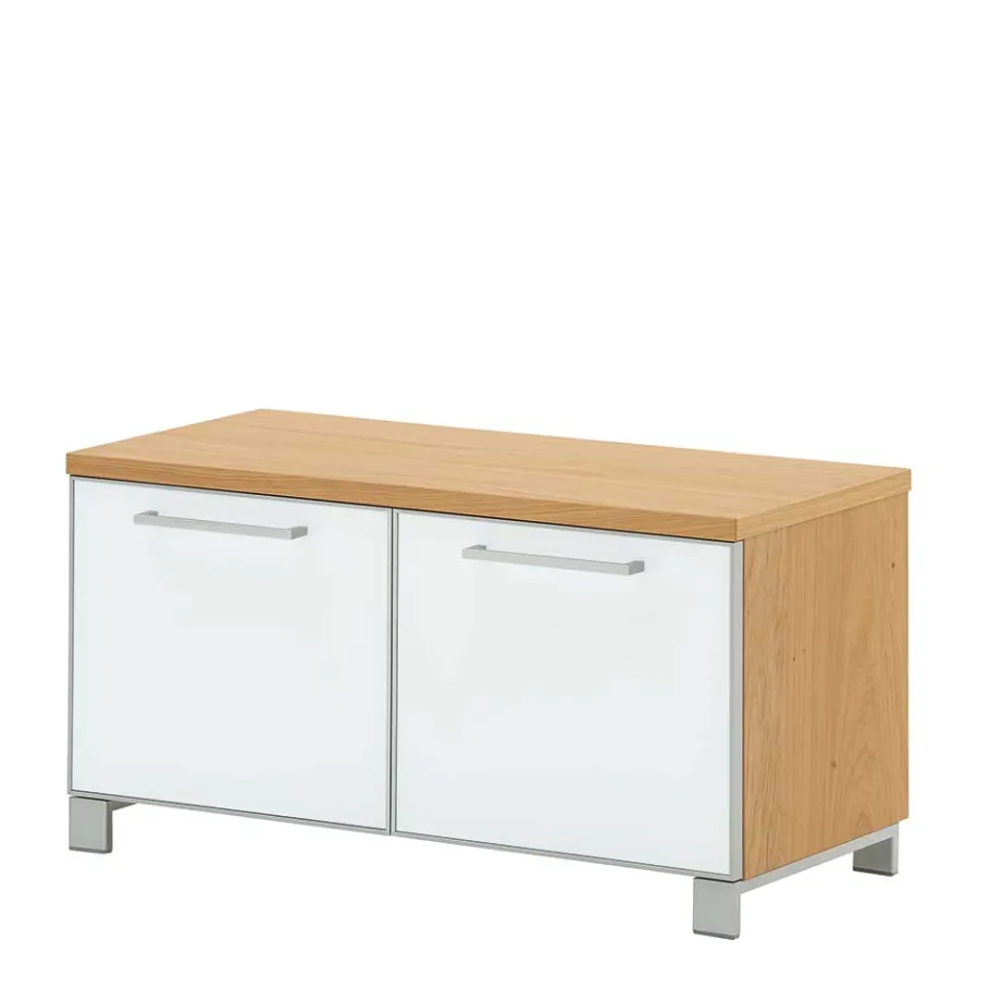 Clearance Dielenbank Wynoca mit Weißglas Sitzbank