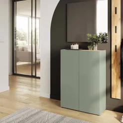 Dielenmöbel Set zweifarbig - Bien (dreiteilig) Garderoben