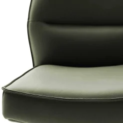 Sale Drehbare Lederstühle in Oliv Grün - Diziana (2er Set) Stühle