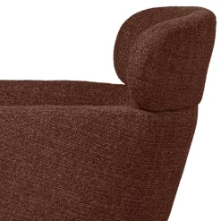 Sale Drehbarer Polsterstuhl in Kastanienbraun Stoff - Rajavo (2er Set) Stühle