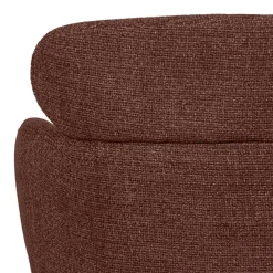 Sale Drehbarer Polsterstuhl in Kastanienbraun Stoff - Rajavo (2er Set) Stühle