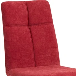 Sale Drehbarer Polsterstuhl in Rot - Tefano (2er Set) Stühle