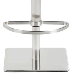 Best Drehbarer Tresenstuhl aus Kunstleder Schwarz - Sanlina Hocker