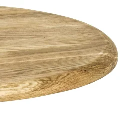 Sale Dreibein Beistelltisch mit Holzplatte aus Eiche - Berga Tische