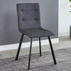 Best Dunkelgraue Essstühle in Modern - Nicoleta (2er Set) Stühle