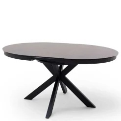 Sale Dunkler Esstisch mit Butterflyauszug - Exmonda Tische