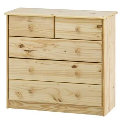 Outlet Echtholz Kommode aus Kiefer Massivholz - Eildon Kommoden