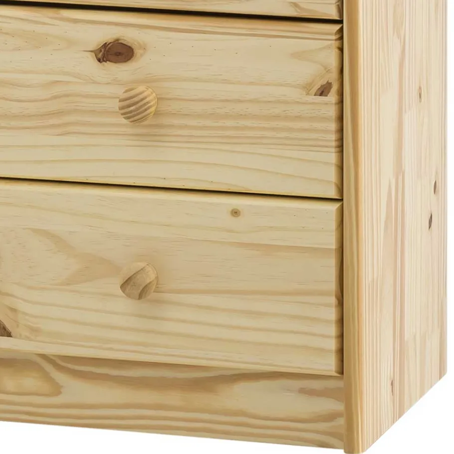 Outlet Echtholz Kommode aus Kiefer Massivholz - Eildon Kommoden
