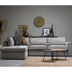 Best Ecksofa Hope aus Cord-Webstoff und Massivholz Sofas