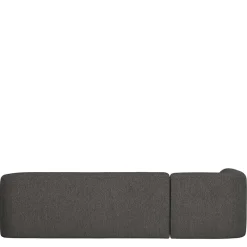 Best Ecksofa in Schwarzgrau Chenille - Barat Sofas