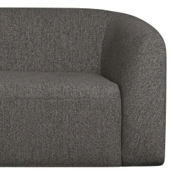 Best Ecksofa in Schwarzgrau Chenille - Barat Sofas