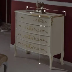 Sale Edle Barock-Kommode miz 87 cm Breite - Iviada Kommoden